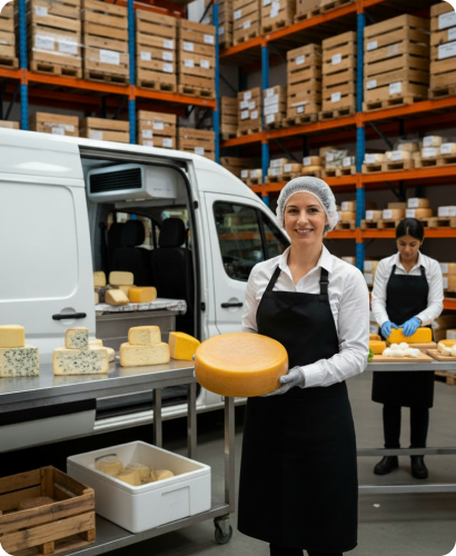 Quesos para distribución profesional